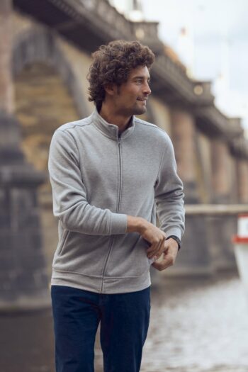 Clique Basic Zip Sweatshirt | Men's Full-Zip Sweater | Durable | Soft | 9 Colours | XS-5XL