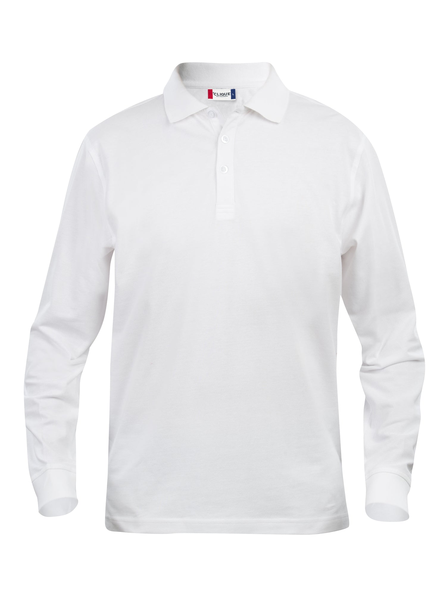 Clique Classic Lincoln Men's Polo Shirt | Long Sleeve Soft Cotton Polo | 11 Colours | XS-5XL