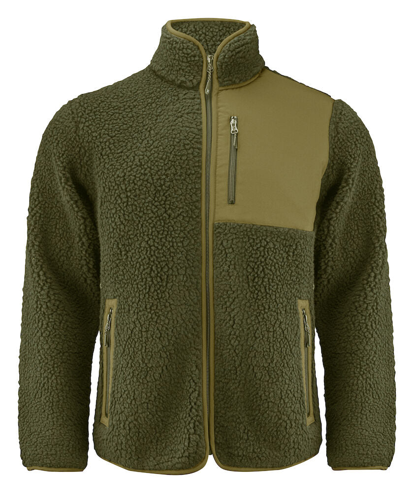 James Harvest Kingsley Men's Sherpa Fleece | Super Heavyweight Jacket | 3 Colours | S-3XL