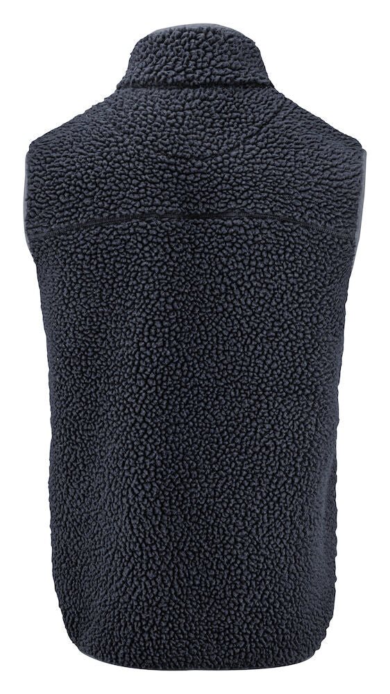 James Harvest Kingsley Men's Sherpa Fleece Gilet | Super Heavyweight Body Warmer | 3 Colours | S-3XL