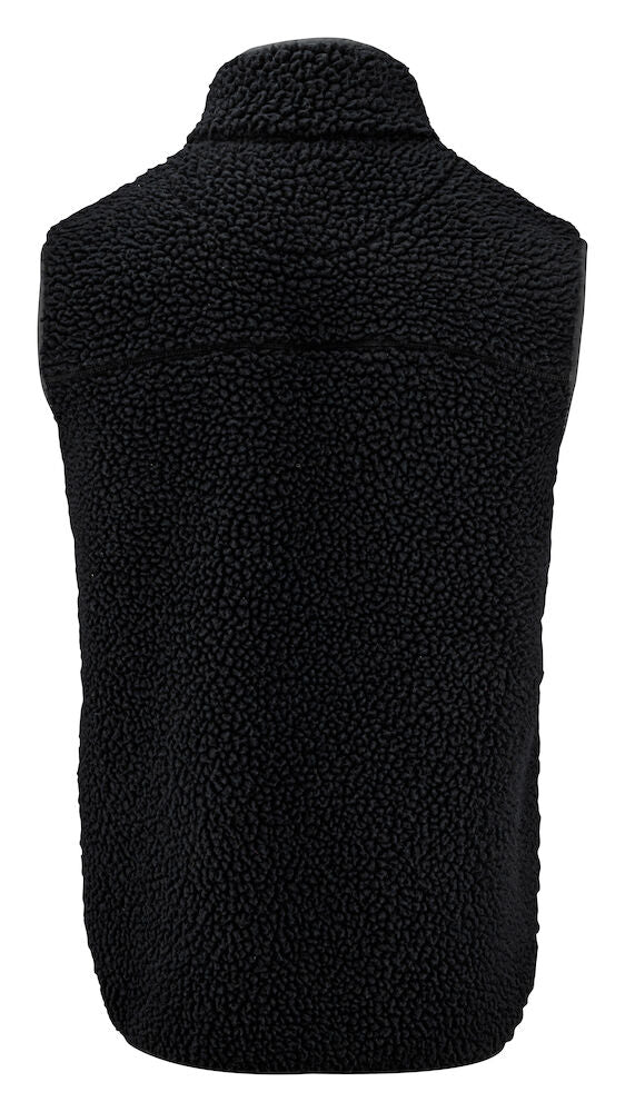 James Harvest Kingsley Men's Sherpa Fleece Gilet | Super Heavyweight Body Warmer | 3 Colours | S-3XL