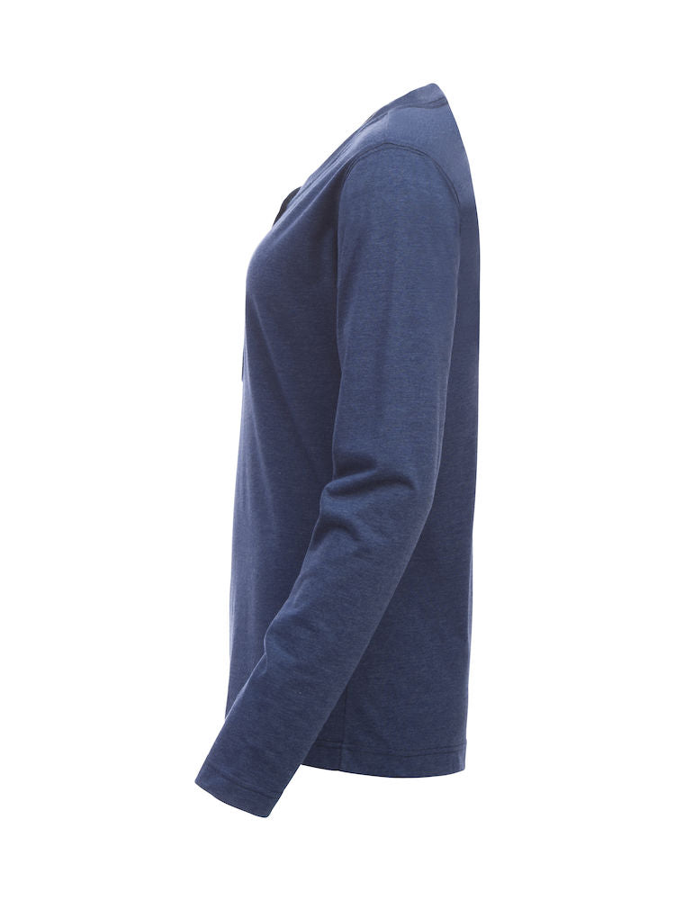 Clique Orlando Ladies Henley Shirt | Soft Long Sleeve Top | Regular Fit | 3 Colours | S-XL