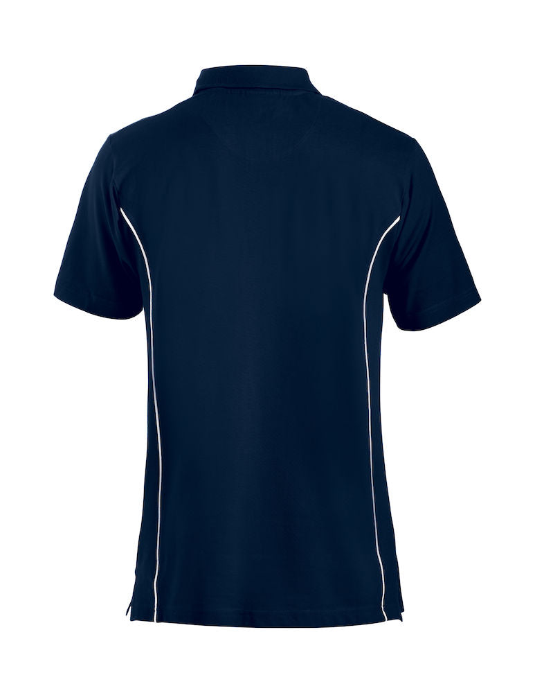 Clique Conway Men's Polo Shirt | Contrast Piping | Pique Cotton Polo Top | 4 Colours | S-2XL