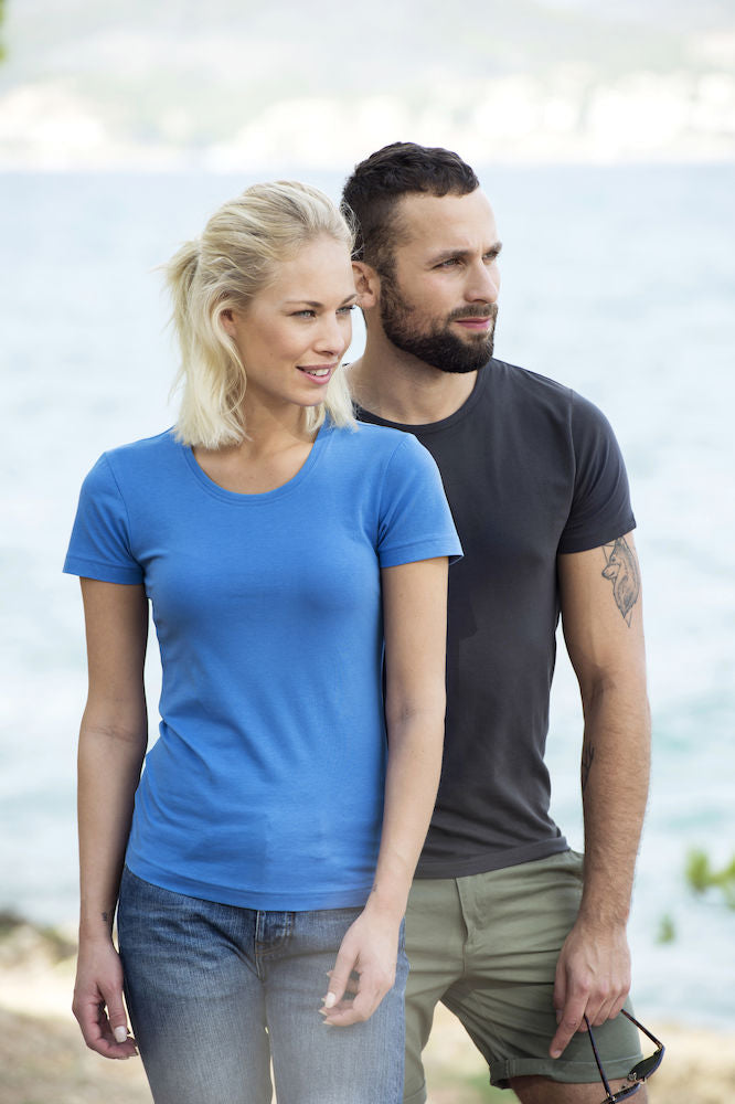 Clique Carolina Crew Neck Ladies T-Shirt | Stretch Top | Medium Weight | 6 Colours | S-3XL