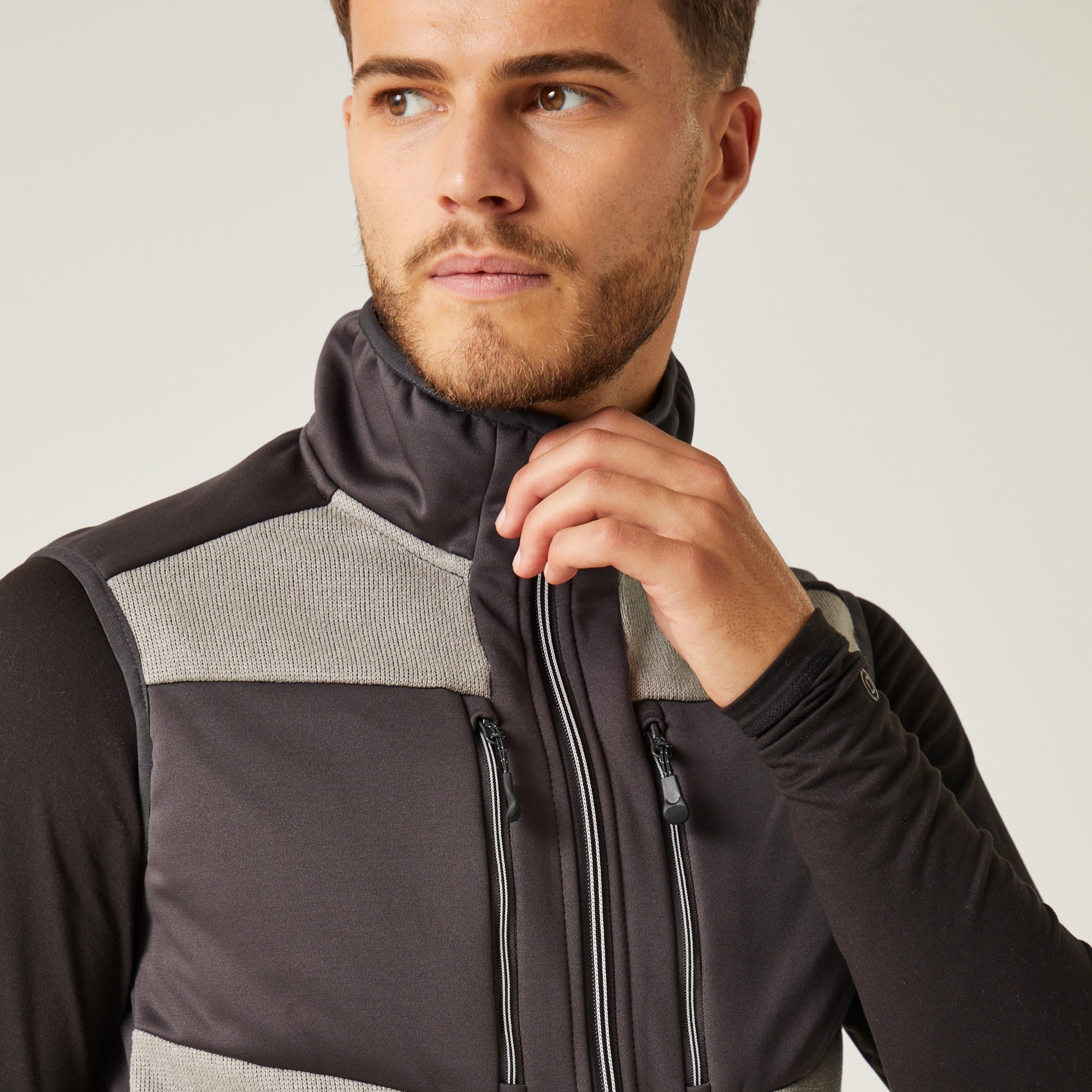 Regatta E-Volve Men's Knit Effect Stretch Gilet | Fleece Body Warmer | 4 Colours | XS-3XL