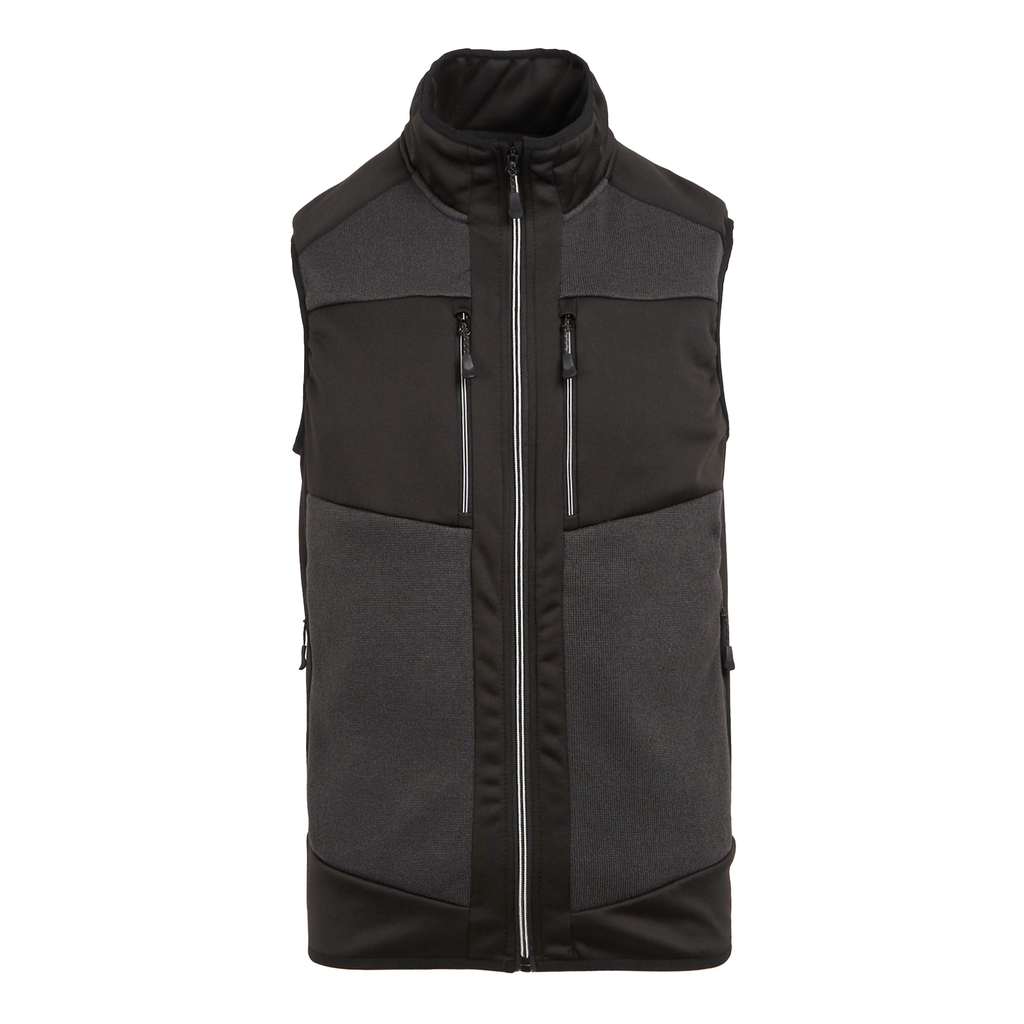 Regatta E-Volve Men's Knit Effect Stretch Gilet | Fleece Body Warmer | 4 Colours | XS-3XL