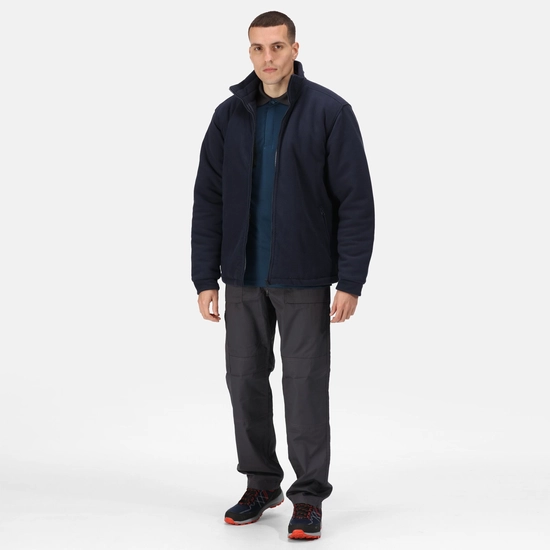 Regatta Asgard II Quilted Fleece | Men's Lightweight Zip Jacket | Black or Navy | S-3XL