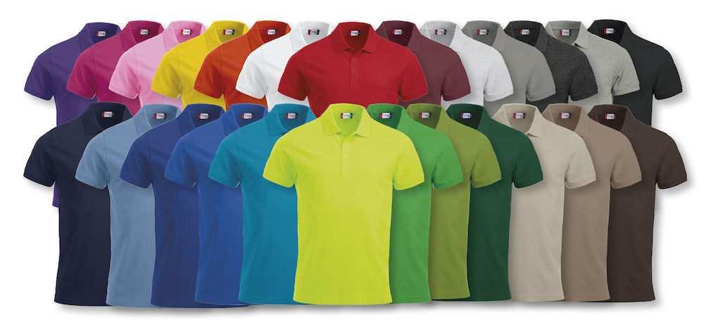 Clique Classic Lincoln Men's Polo Shirt | Short Sleeve Soft Cotton Polo | 14 Colours | XS-5XL