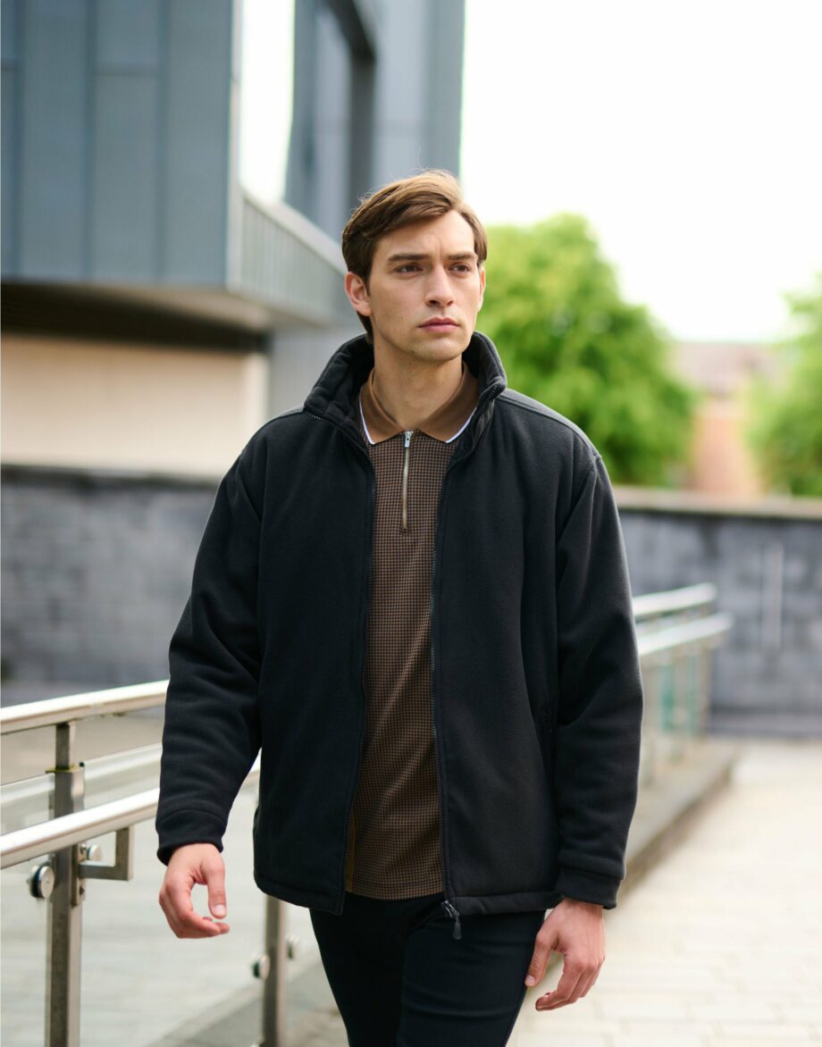 Regatta Asgard II Quilted Fleece | Men's Lightweight Zip Jacket | Black or Navy | S-3XL