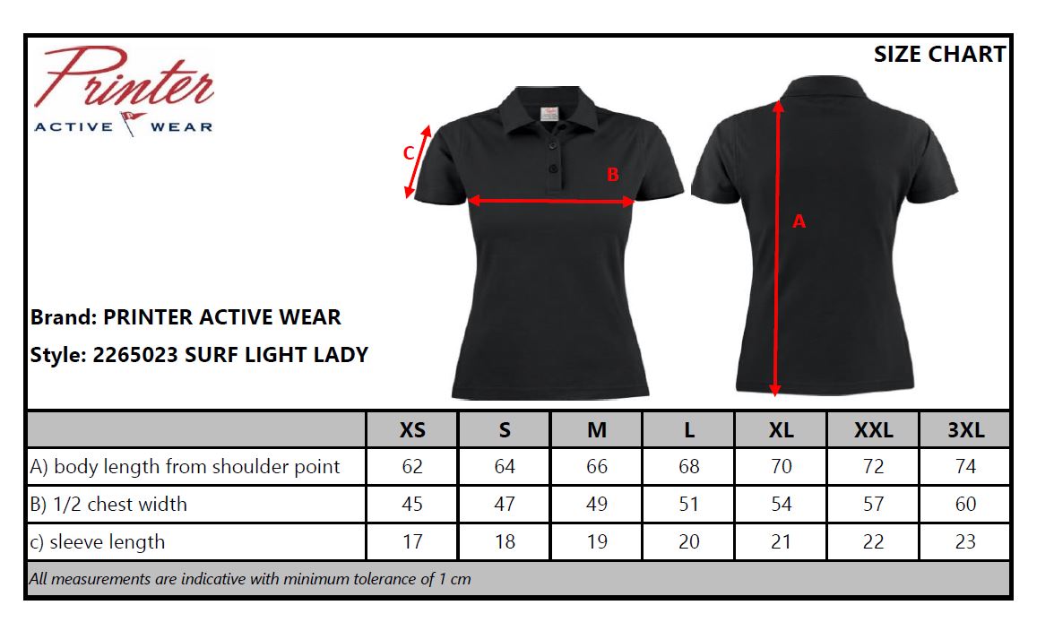 James Harvest Surf Light Ladies Polo Shirt | Combed Cotton Polo Top | 8 Colours | XS-2XL